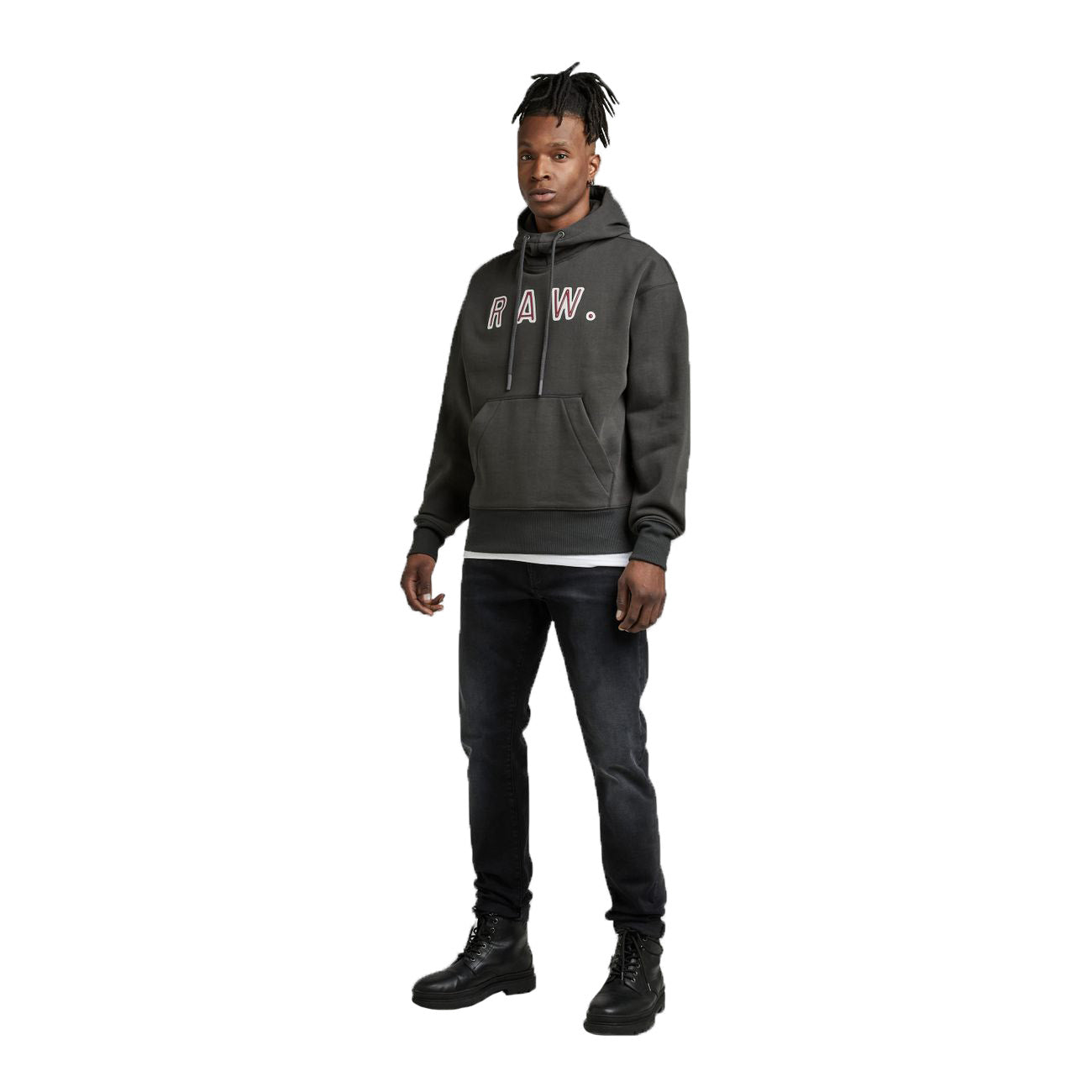 G-STAR RAW DENIM VULCANIC RAW LOOSE HOODED SWEAT Herren Sweatshirt